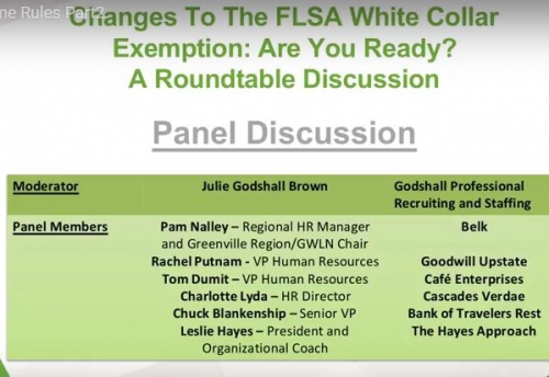 Rules of Business Webinar: OVERTIME New FLSA Regulations to Impact Business